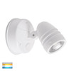Havit Lighting Focus Polycarbonate White Single Adjustable Spot Light HV3791T-WHT