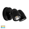 Havit Lighting Focus Polycarbonate Black Double Adjustable Spot Light HV3793T-BLK