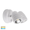 Havit Lighting Focus Polycarbonate White Double Adjustable Spot Light With Sensor HV3794T-WHT
