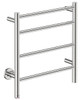 357016 Bathroom Butler Natural 4 Bar 500mm Straight Heated Towel Rail with PTSelect Switch Polished Stainless Steel NAT04221-PTS-POLS