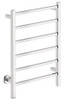 357024 Bathroom Butler Cubic 6 Bar 530mm Straight Heated Towel Rail with PTSelect Switch Polished Stainless Steel CUB06221-PTS-POLS 357024 Bathroom Butler Cubic 6 Bar 530mm Straight Heated Towel Rail with PTSelect Switch Polished Stainless Steel CUB06221-PTS-POLS