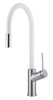 Oliveri Vilo Pull Out Mixer Tap White VT0398B-WH