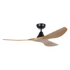 Eglo SURF CEILING FAN BURMESE TEAK AND BLACK 52" FAN 408501