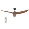 Hunter Pacific International HPI Evolve 48" DC Ceiling Fan Koa Blade With Remote Control 