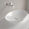 Villeroy & Boch Loop Slim 560 Oval Vessel White Basin 4A470001