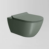  Astra Walker Pura Wall Mounted Swirlflush Toilet Pan with Slim Soft-Close Seat 