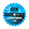 OX Tools OX 184mm Pro Lightning Circular Saw Blade OX-LTCTW24-7.25 