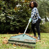 cyclone great aussie super rake wide 580mm plastic head with lightweight aluminium handle