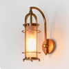 emac & lawton bel air wall light antique brass elpim31155ab