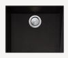  Oliveri Santorini ST-BL1550U Black Large Bowl Undermount Sink 