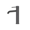 greens tapware greens optima plus mid basin mixer with 20-year cartridge warranty pvd gun metal
