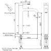  Villeroy & Boch Soho Trio 110/800 Rail Shower Set - Chrome 
