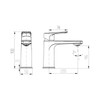  Villeroy & Boch Soho Basin Mixer - Chrome 