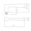  Lockwood Velocity Series Hakea Lever Door Handle - Premium Display Pack 