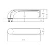  Lockwood Velocity Series Accession Lever Door Handle AS1428.1 Compliant - Trade Pack 