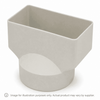  100 x 50 x 90mm PVC Downpipe Adaptor 