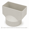 100 x 80 x 90mm PVC Downpipe Adaptor