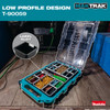  Makita MAKTRAK™ Low Profile Medium Organiser T-90059 - Compact Modular Storage with Clear Lid 