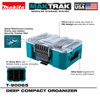  Makita MAKTRAK™ Deep Compact Organiser T-90065 - Rugged Storage for Small Tools & Parts 