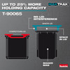  Makita MAKTRAK™ Deep Compact Organiser T-90065 - Rugged Storage for Small Tools & Parts 