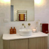thermorail round 240volt ladder heated towel rail
