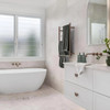 Thermorail Heated Towel Rail - 600x800mm Round 7 Bar Ladder   Thermorail Heated Towel Rail - 600x800mm Round 7 Bar Ladder
