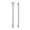 Thermorail Round 12V Vertical Single Heated Towel Rail   Thermorail Round 12V Vertical Single Heated Towel Rail