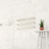  Thermorail 12V Square Single Bar Heated Towel Rail 