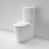 Parisi Caroma Contura II Cleanflush Wall Faced Close Coupled Toilet Suite Matte White 