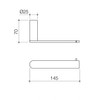  Caroma Urbane II Toilet Roll Holder 