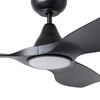 Surf 40" Ceiling Fan with Light Black 20789302