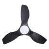 Eglo Surf 40" Ceiling Fan with Light Black 20789302 