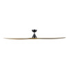 Eglo Surf 72" Ceiling Fan Black and Burmese Teak 20789417 