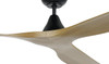 Eglo Surf 72" Ceiling Fan Black and Burmese Teak 20789417 