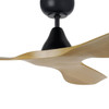 Eglo Surf 40" Ceiling Fan Black and Teak 20789217 