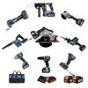 Senix Tools Senix X2 18V 9 Piece Combo Kit S1 
