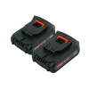 senix x2 18v battery 2.5ah twin pack