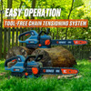 Senix Tools Senix X6 60V Brushless 40cm (16") Rear Handle Chainsaw Skin 