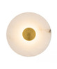 ZAMBELIS Zambelis Zues alabaster and brushed brass wall light 4Z2550 