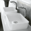  Victoria + Albert Edge 45 450mm Above Counter Basin Gloss White - VB-EDG-45-NO 