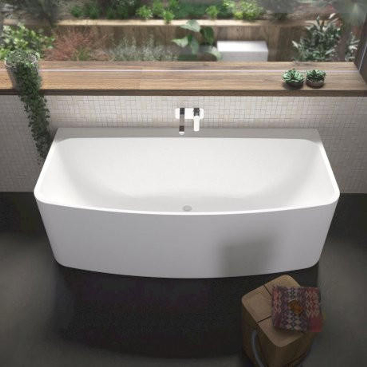 Caroma Urbane back-to-wall Bath UR7WFW