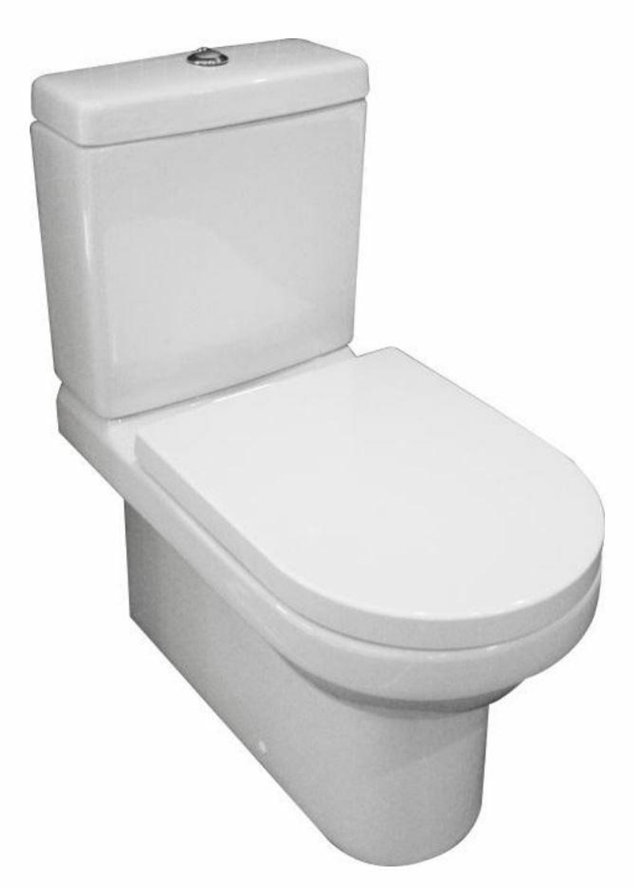 Villeroy & Boch Architectura U BTW Rear Inlet Toilet Suite P Trap 54831001SCCB