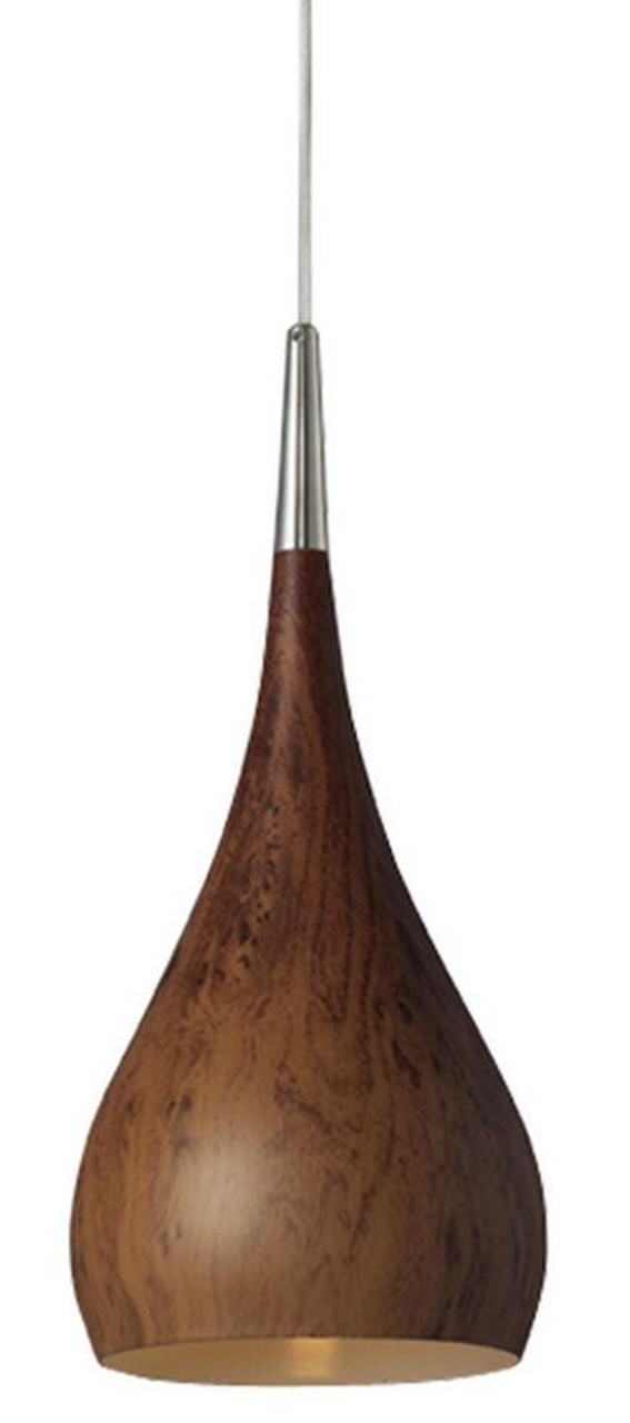 CLA Pendant E27 Burl Wood Bell Shape 353 X 160 ZARA2