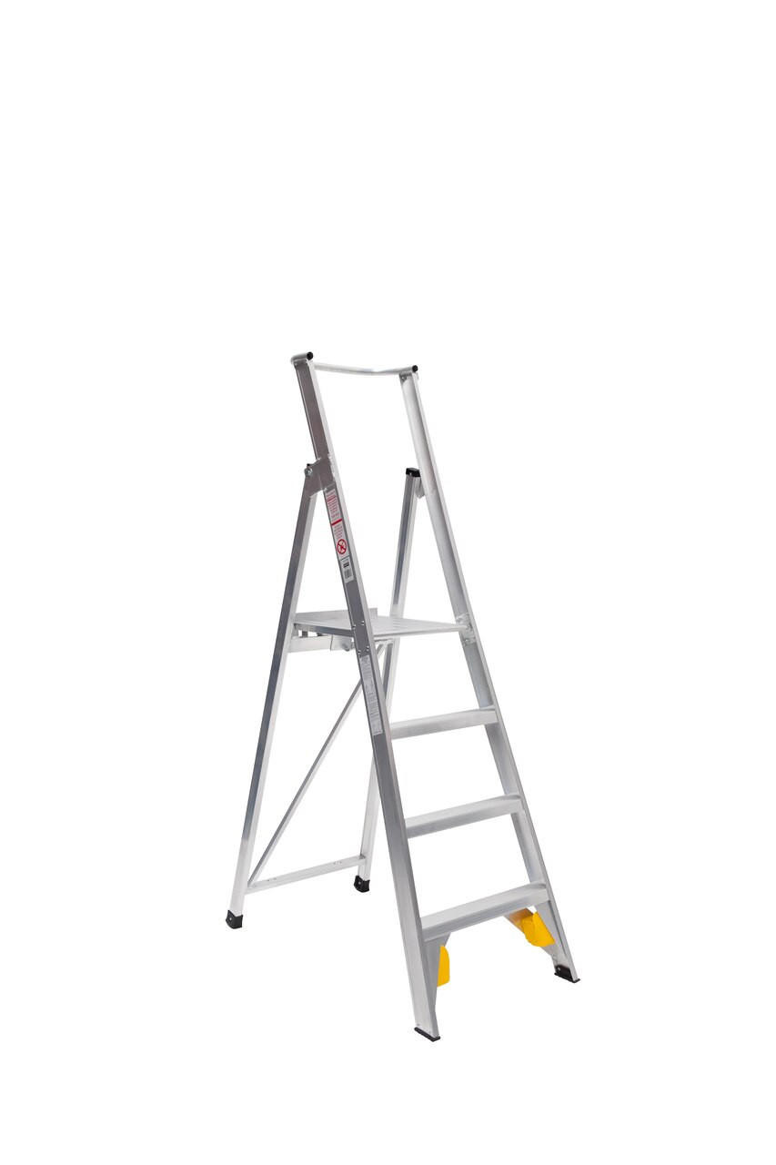 Bailey Platform Ladder Aluminium 150kg Platform Height 1.1m Heavy Duty Welded FS10715