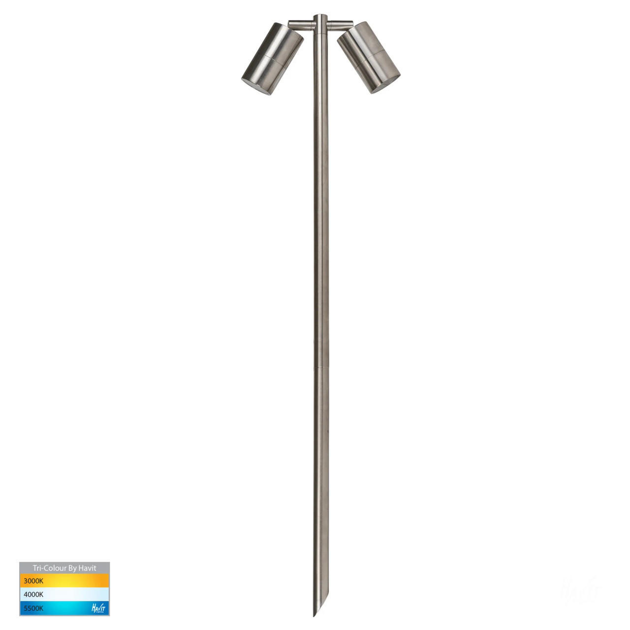 Havit Lighting Havit Single Adjustable Spike 1000mm Waterproof Outdoor Spotlight HV1405T-SS316
