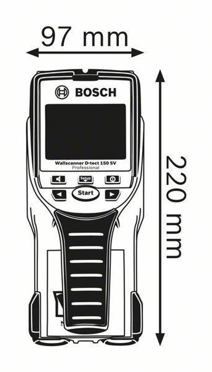 Bosch Power Tools Bosch Universal Detection Device D-tect 150 SV