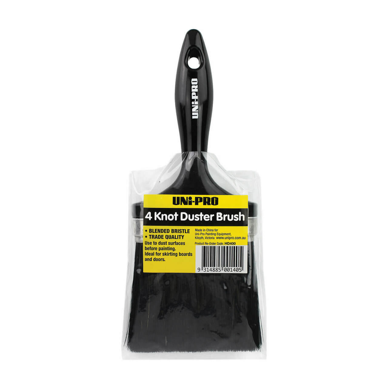 Uni-Pro Brush Duster Uni Pro 100mm Four Knot Hd400