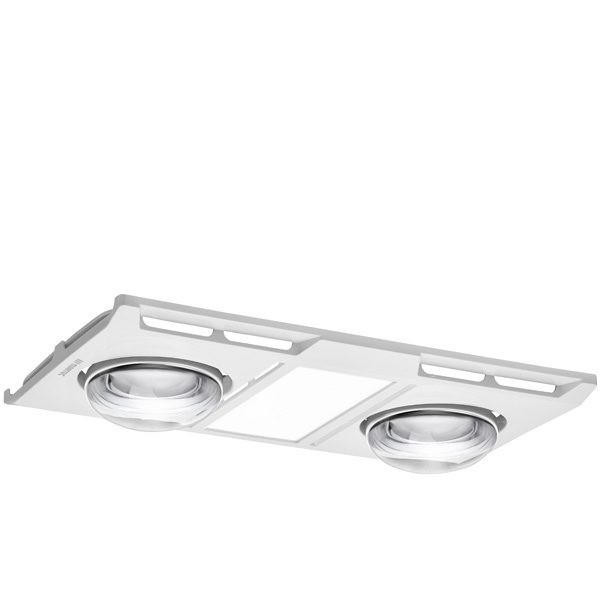 Martec Profile Panel 2 High Performance 3 in 1 Heater Exhaust Fan with 12W  Tricolour LED Light Panel MBHN2LW - Hardware u0026 General