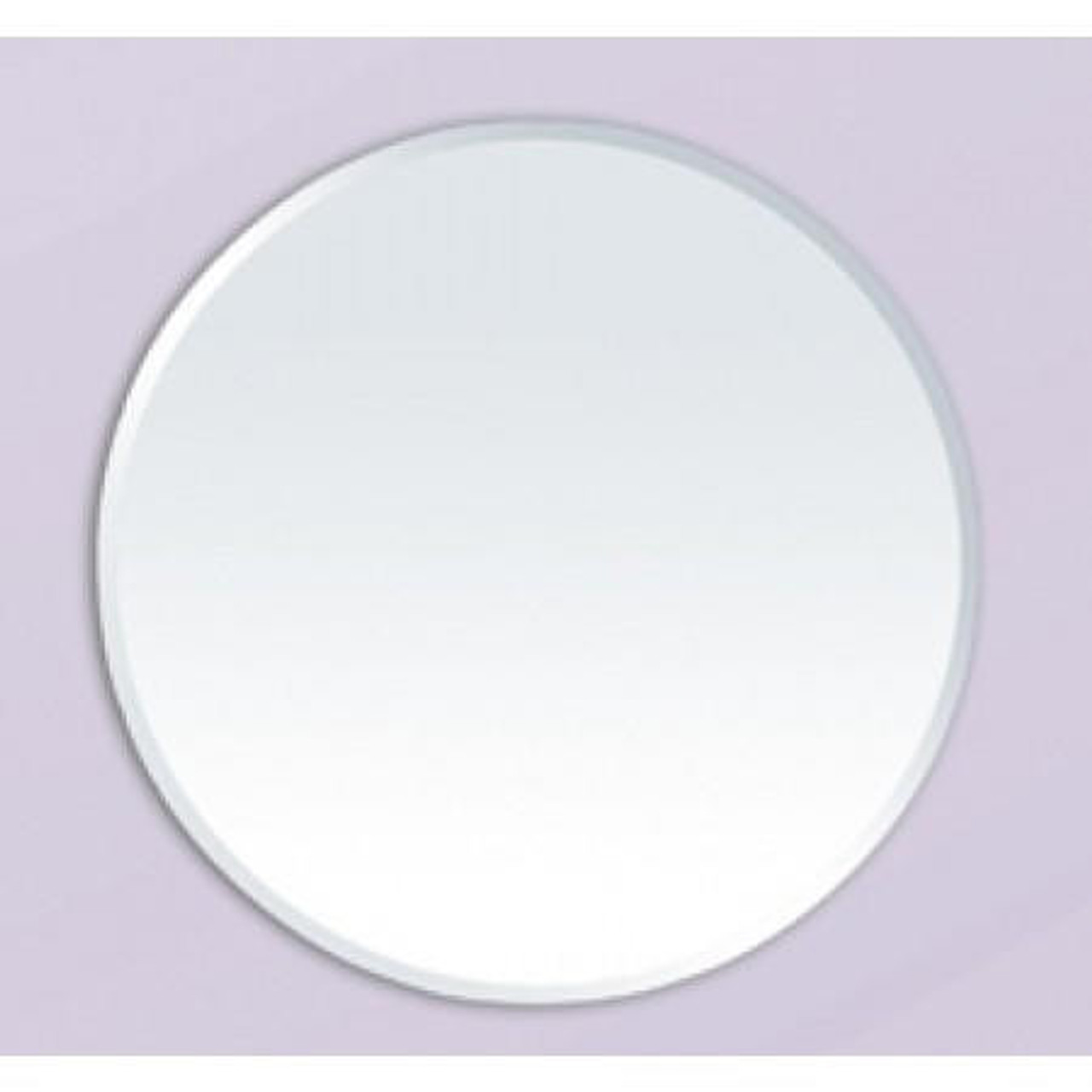 Roma Bevel Edge Round Mirror 600mm