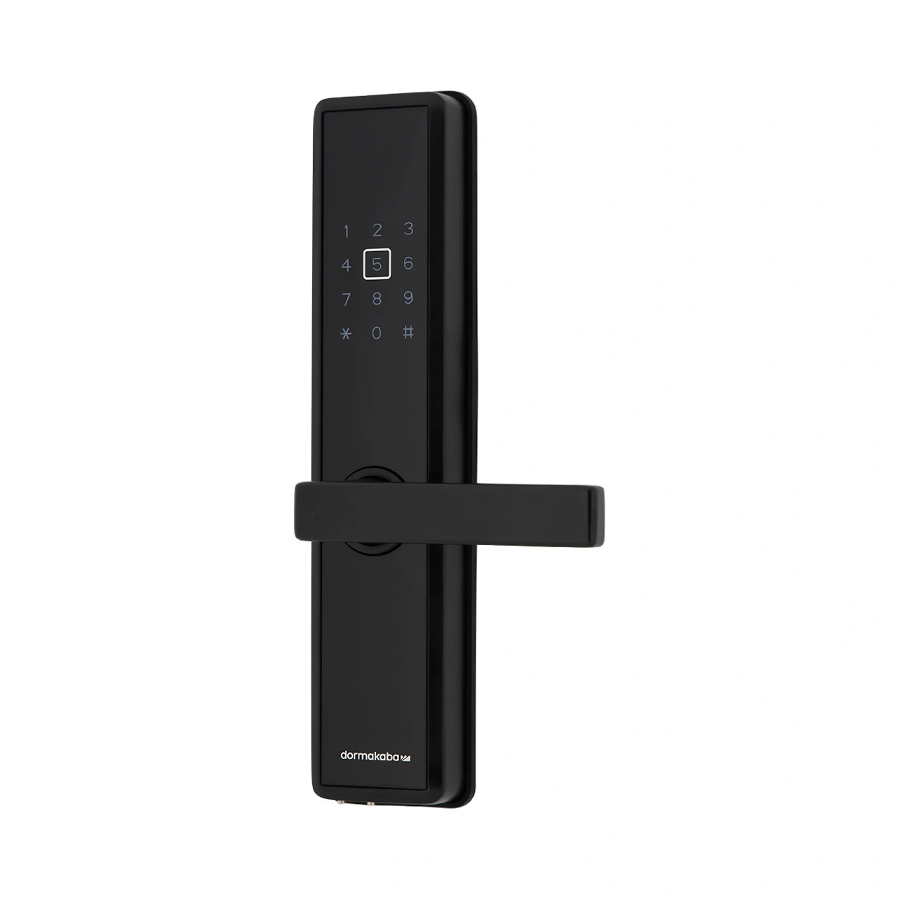 dormakaba m5 digital smart lock black with matt black rim dkm5blemb